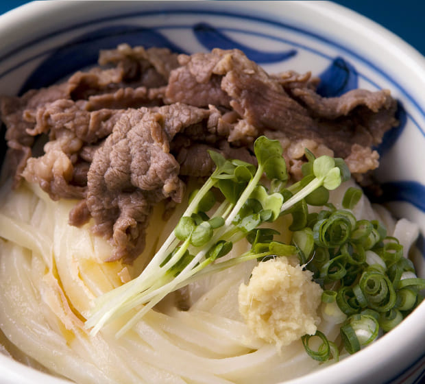セルフうどんおかだ肉冷やし（冷凍でお届け）